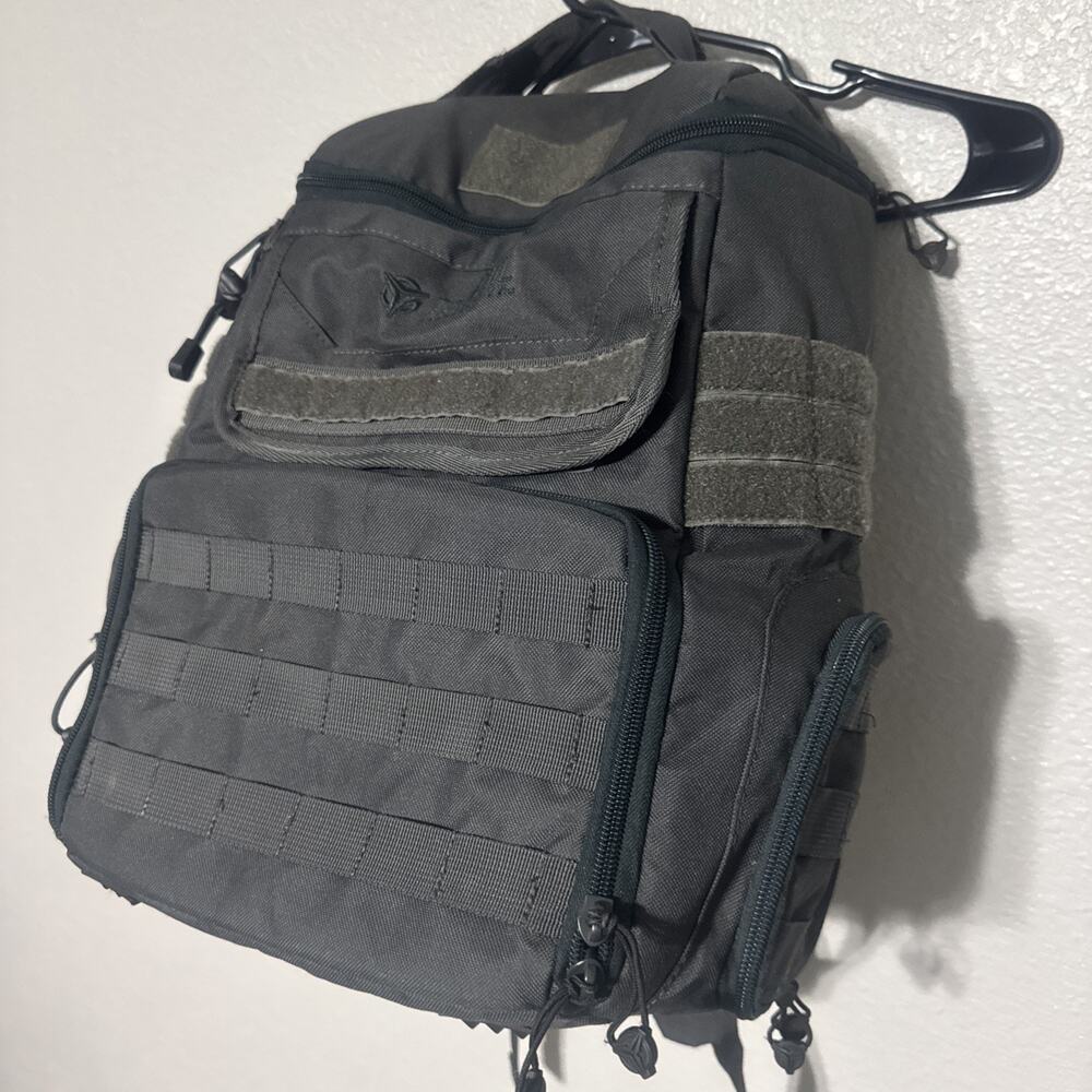 Tactical Performance Black Large Backpack Bag Hea… - image 2